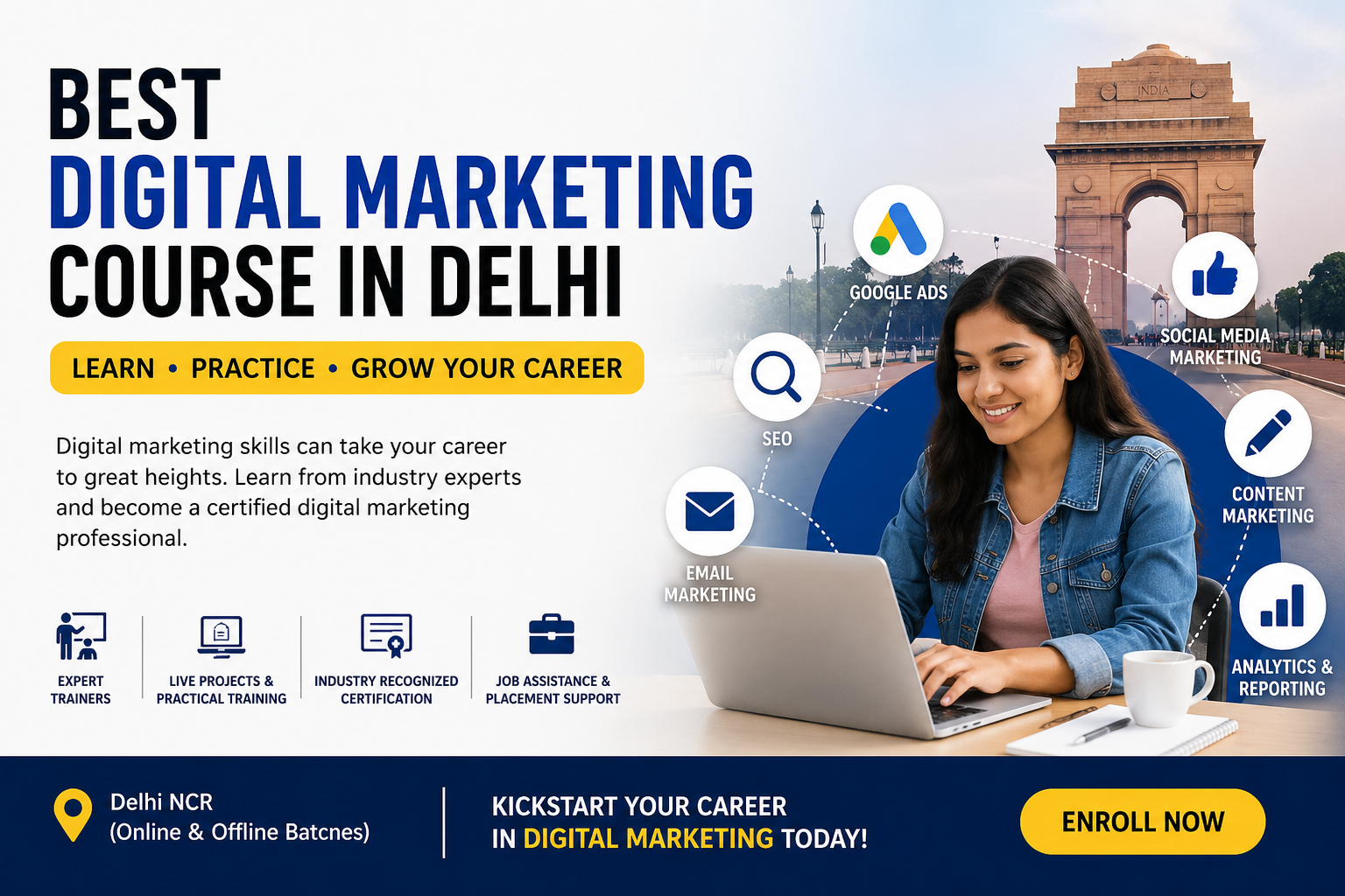 Read more about the article Best digital marketing course in delhi